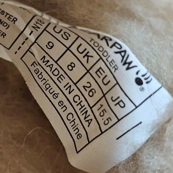 Bear Paw Short Pull On  Booties Toddler Size 9 New w Tags READ - Picture 9 of 11